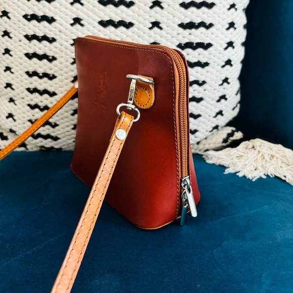 Made in Italy original leather bag from Florance - Picture 3 of 9